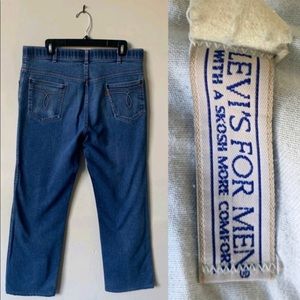 Vintage Levi’s Orange Tab Jeans 1970’s Men’s Denim Size 36 waist